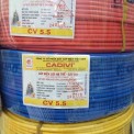 Dây cáp điện cadivi CV 5.5